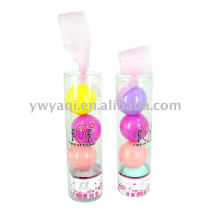 ball lip balm gift make up set